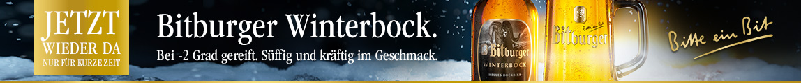 Werbebanner Benediktiner Winterbock
